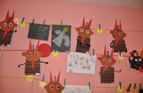 VV výstava rodiče a děti malují 5.12.2012