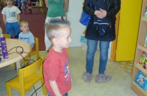 Kadeřnice ve školce - povolání 26.4.2013