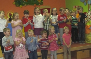 Karneval v MŠ s Inkou Rybářovou 21.2.2013