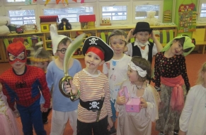 Karneval v MŠ s Inkou Rybářovou 21.2.2013