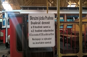 Muzeum městské hromadné dopravy v Praze 3.11.