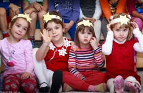 Slavnostní zahájení VV výstavy a Mikuláš 2.12.