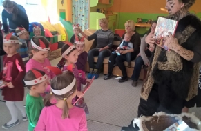 Slavnostní zahájení VV výstavy a Mikuláš 2.12.