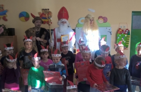 Slavnostní zahájení VV výstavy a Mikuláš 2.12.