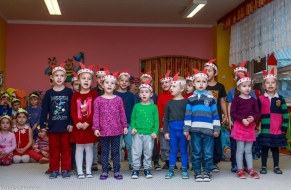 Slavnostní zahájení VV výstavy a Mikuláš 2.12.