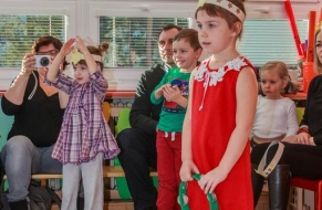 Slavnostní zahájení VV výstavy a Mikuláš 2.12.