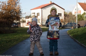 Slavnostní zahájení VV výstavy a Mikuláš 2.12.