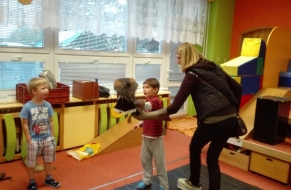 Dravci v MŠ : 4.10.