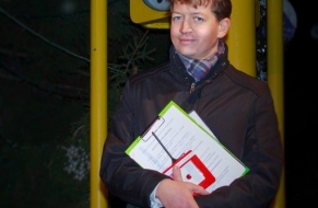 Rozsvícení vánočního stromku na sídlišti Písnice 26.11.