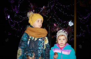 Rozsvícení vánočního stromku na sídlišti Písnice 26.11.