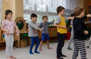 Karate ve školce 23.1.