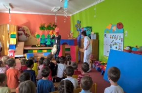 Výtvarný kroužek Požární ochrana očima dětí s motivačním divadlem 1.,2.3.