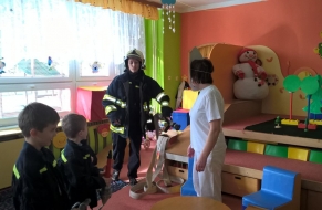Výtvarný kroužek Požární ochrana očima dětí s motivačním divadlem 1.,2.3.