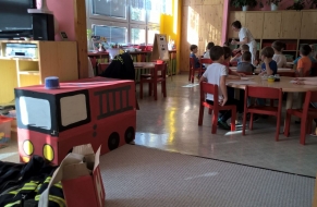 Výtvarný kroužek Požární ochrana očima dětí s motivačním divadlem 1.,2.3.