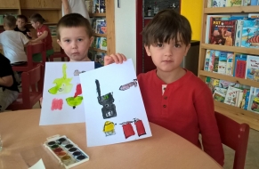 Výtvarný kroužek Požární ochrana očima dětí s motivačním divadlem 1.,2.3.
