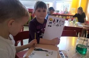 Výtvarný kroužek Požární ochrana očima dětí s motivačním divadlem 1.,2.3.