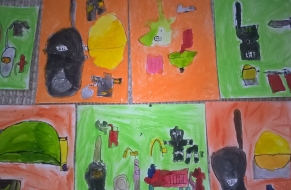 Výtvarný kroužek Požární ochrana očima dětí s motivačním divadlem 1.,2.3.