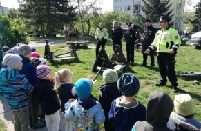 Policie v MŠ 6.5.