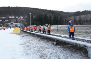 Lyže leden